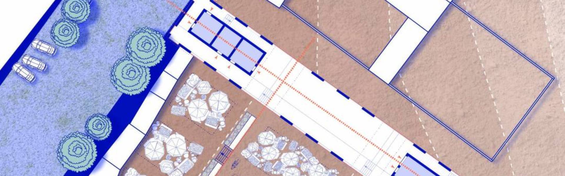 Plan masse du projet