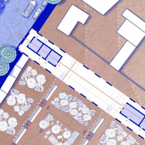 Plan masse du projet