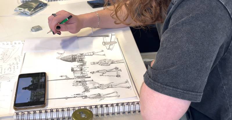 Illustration - Semaine intensive d'arts 2023 24