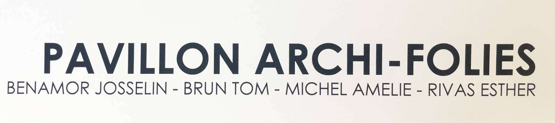 Illustration - Archi-folies #1 - Premières esquisses 17