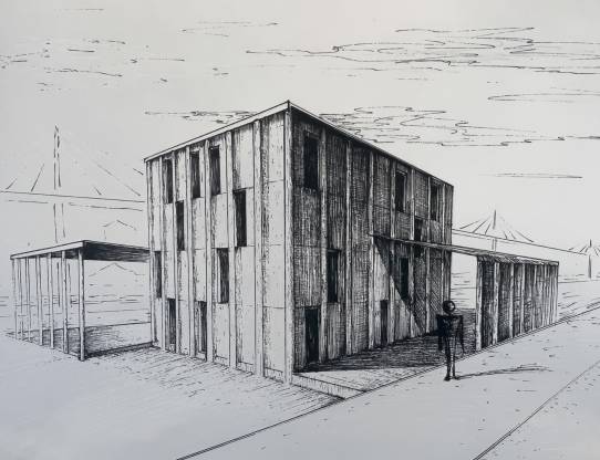 Illustration - Archi-folies #1 - Premières esquisses 64