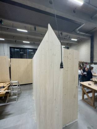 Illustration - archi-folies #5 - Fabrication du meuble central 28