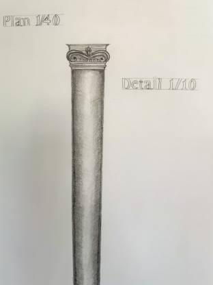 Galerie d'images montrant des croquis à la main de relevés d'architecture 17