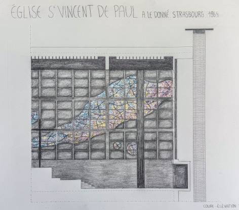 Galerie d'images montrant des croquis à la main de relevés d'architecture 19