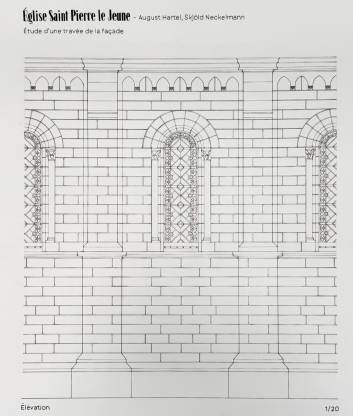 Galerie d'images montrant des croquis à la main de relevés d'architecture 20