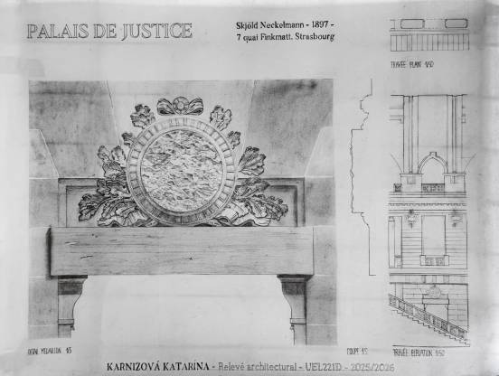 Galerie d'images montrant des croquis à la main de relevés d'architecture 30