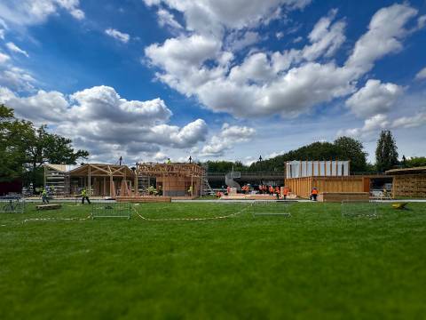 Illustration - ARCHI-FOLIES #6 - montage du pavillon 31